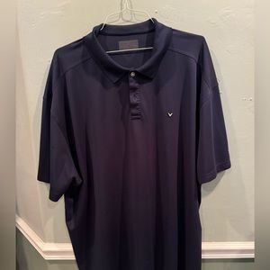 Navy 4XL Callaway Golf Shirt